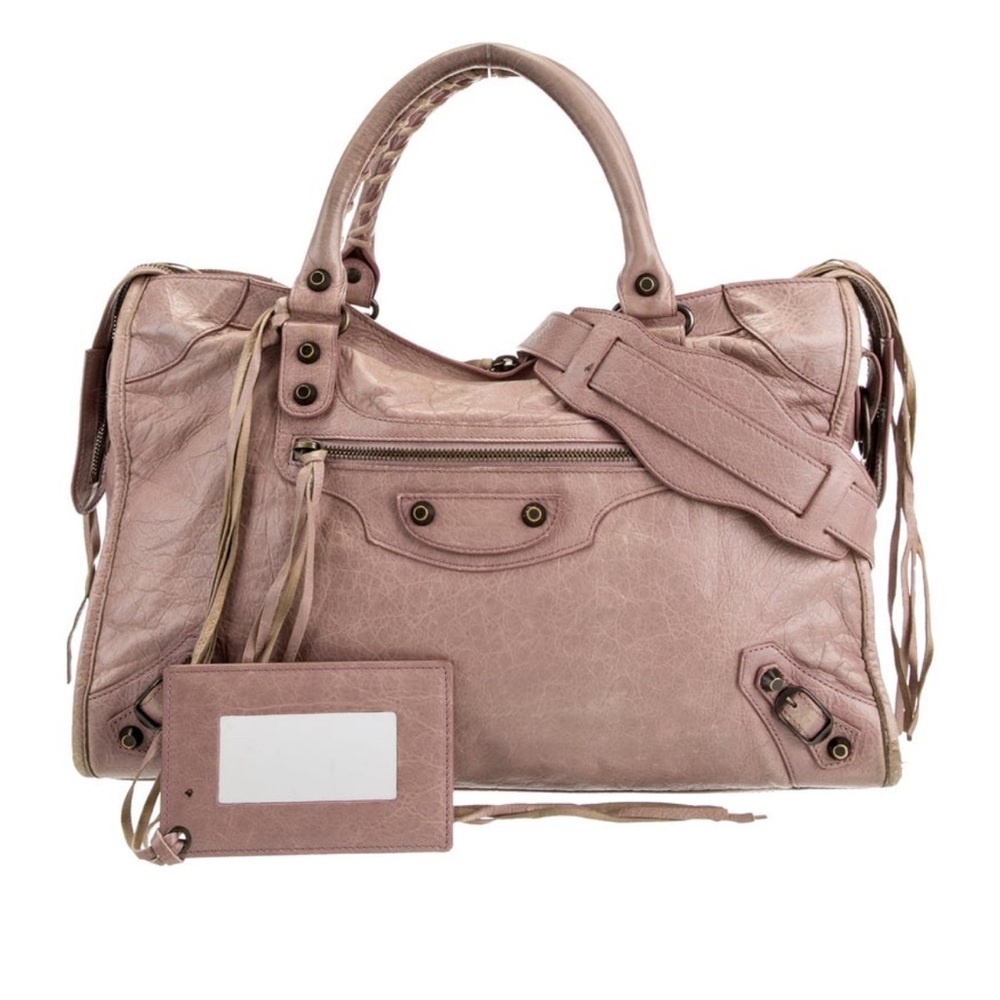 Balenciaga Leather Motorcross Classic City